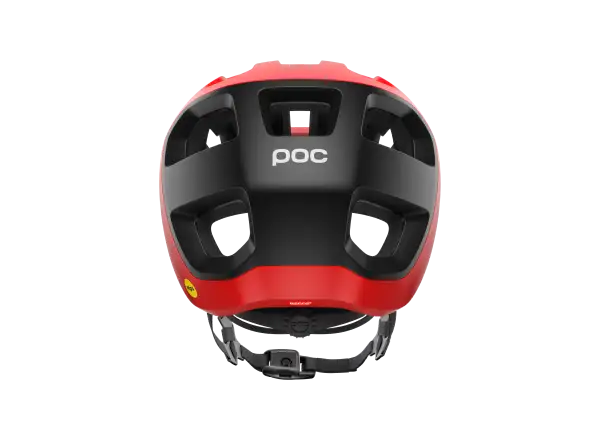 POC Cularis Helm - Prismane Red Matt/Uranium Black Matt