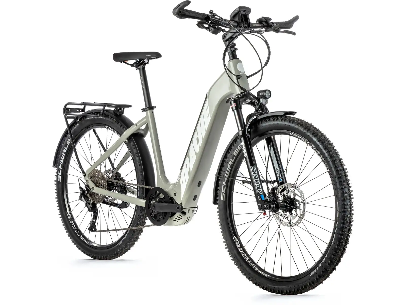 Apache Rio Grande 27,5 Bosch Tour 625Wh Reise E-Bike grau