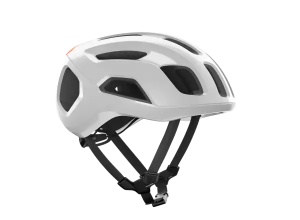 POC Ventral Air MIPS Straßenhelm Hydrogen White/Fluorescent Orange