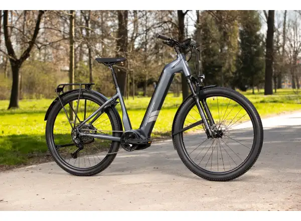Rock Machine eRokk B90T Tiefeinsteiger E-Bike – Matte Nightstrom Blue