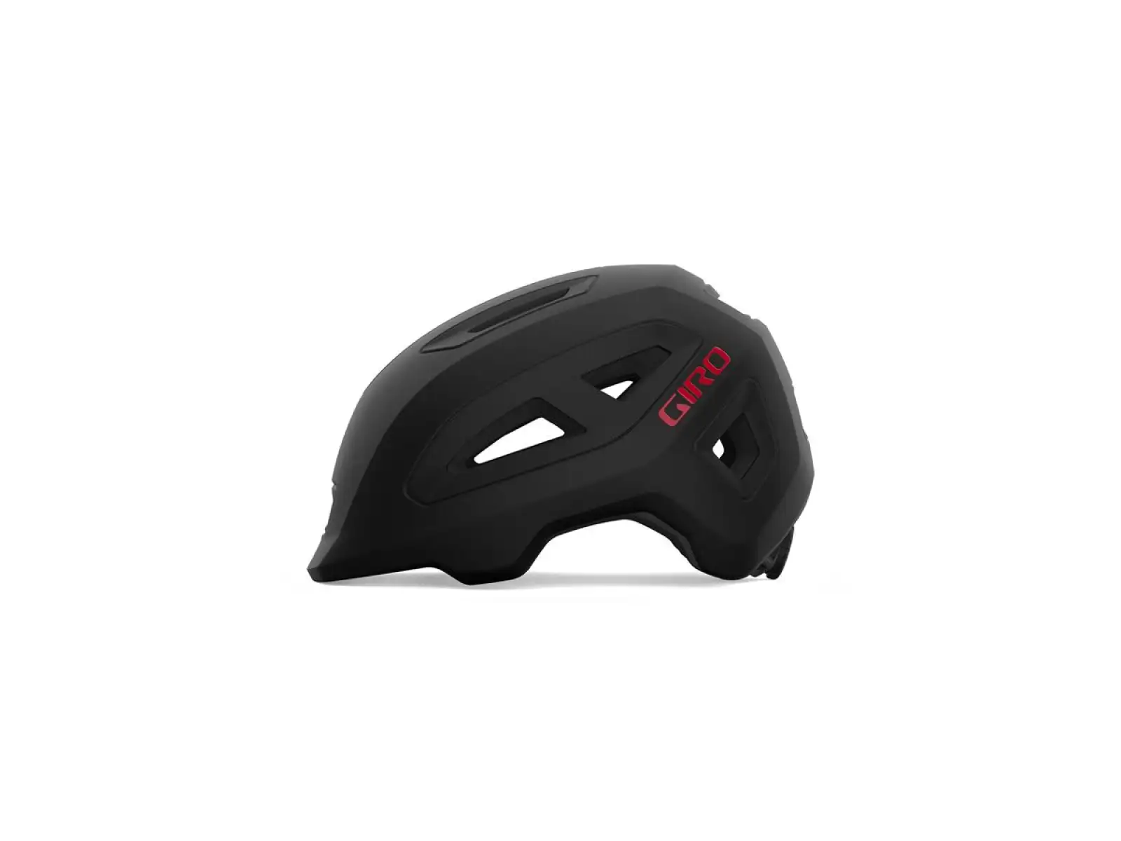 Giro Scamp II Kinderhelm Matte Screaming Black/Red