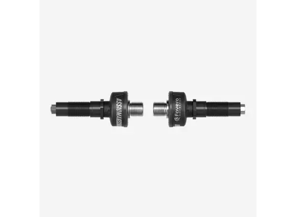 Favero Assioma Duo mit Shimano Achsen und Wattmessung