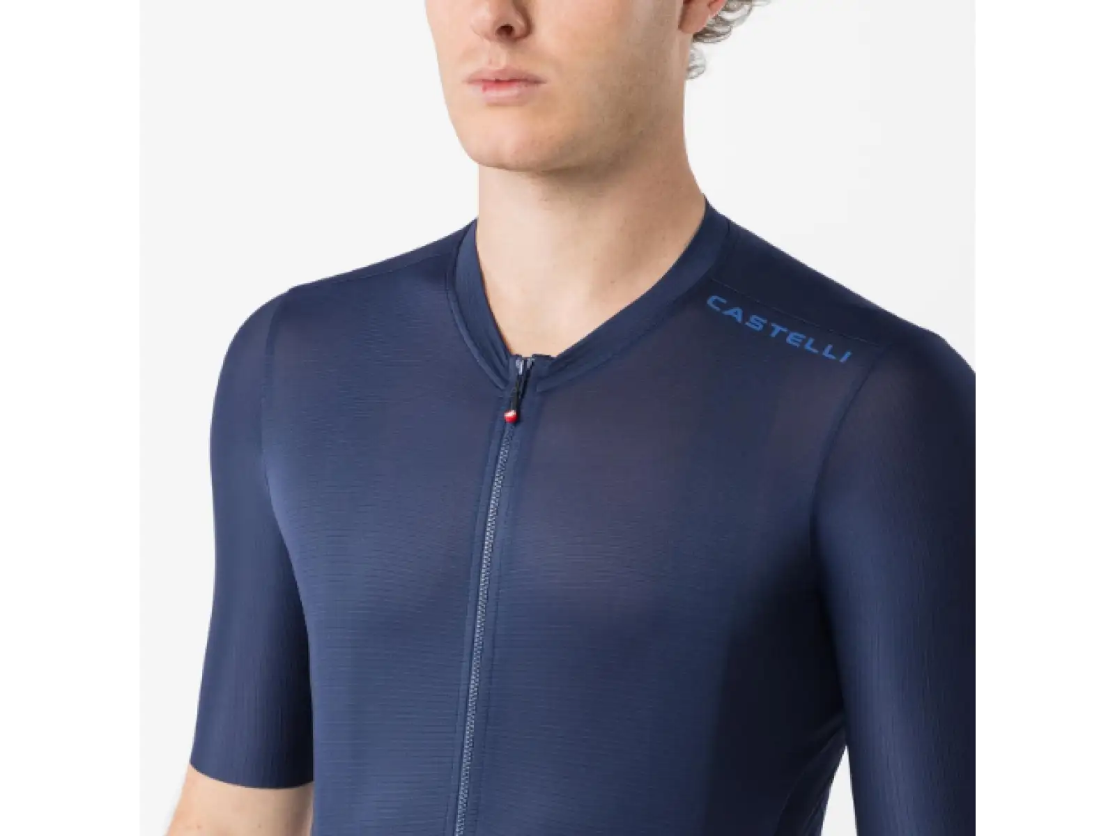 Castelli Espresso 2 Herren-Trikot Kurzarm Belgian Blue