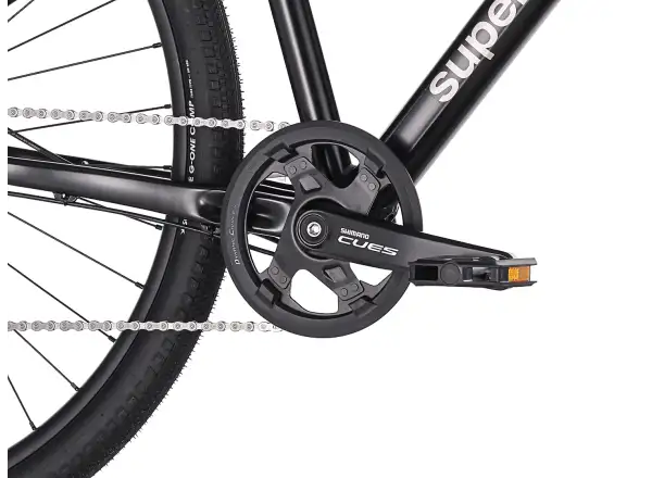 Superior Blox 6.4 Stadtfahrrad mattschwarz