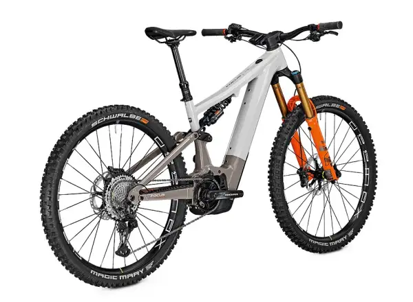 Focus Sam2 6.9 DI 750 Wh Mountain E-Bike in Lichtgrau glänzend/Mondsteingrau glänzend