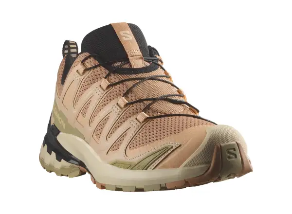 Salomon XA PRO 3D V9 Damenlaufschuhe Cork/Peach Fuzz/Sponge