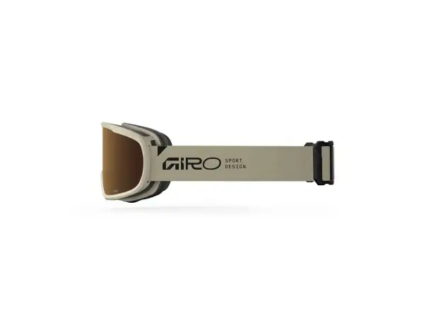 Giro Roam Skibrille Stone Stacked/Amber Gold/Yellow (2Gläser)