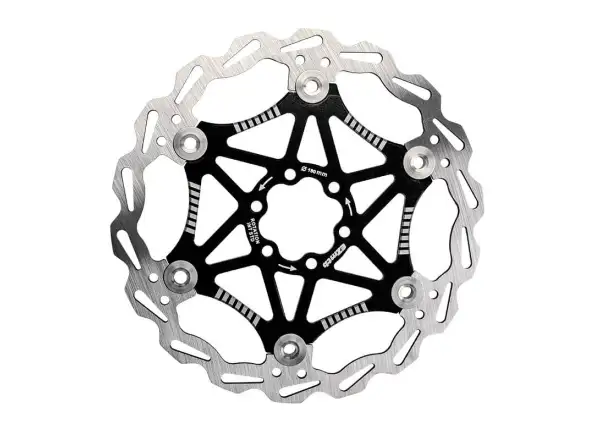 EZmtb Bremsscheibe 180 mm Schwarz