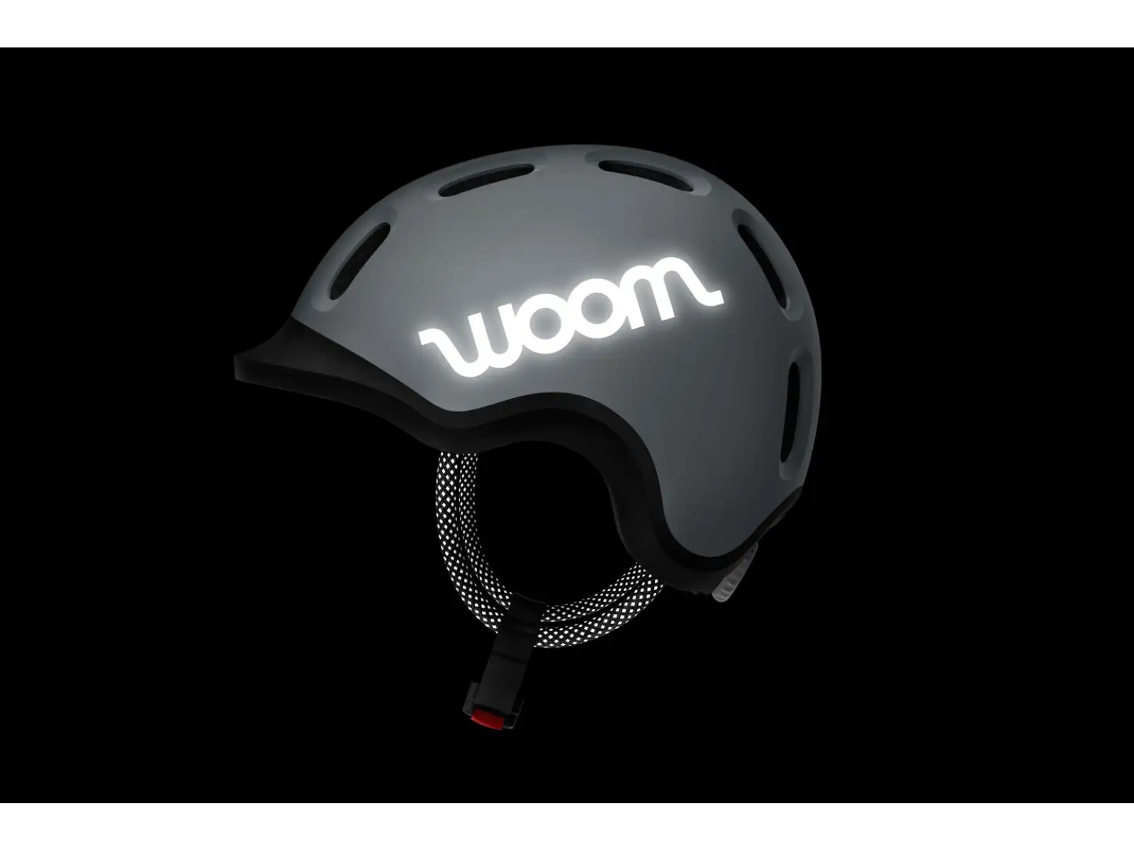 Woom 3.0 Kinderhelm light grey
