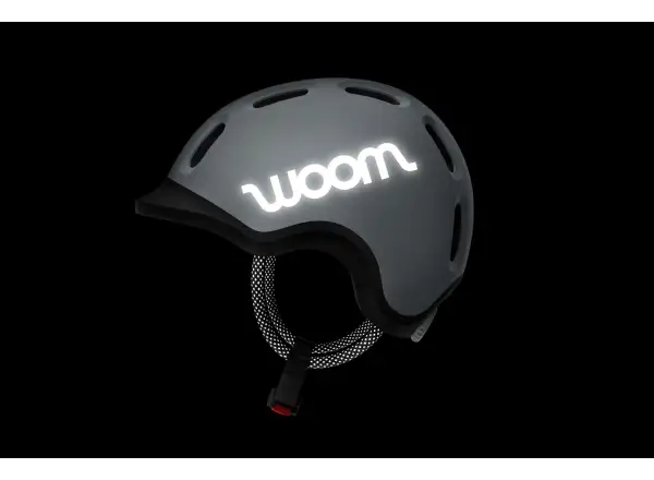 Woom 3.0 Kinderhelm light grey
