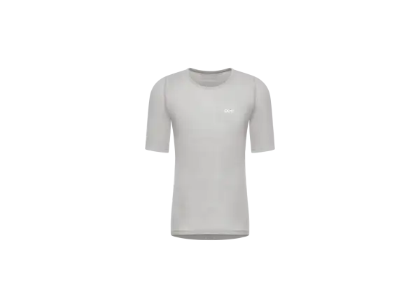 POC Layer Mid Herren Funktionsunterhemd Kurzarm Granite Grey