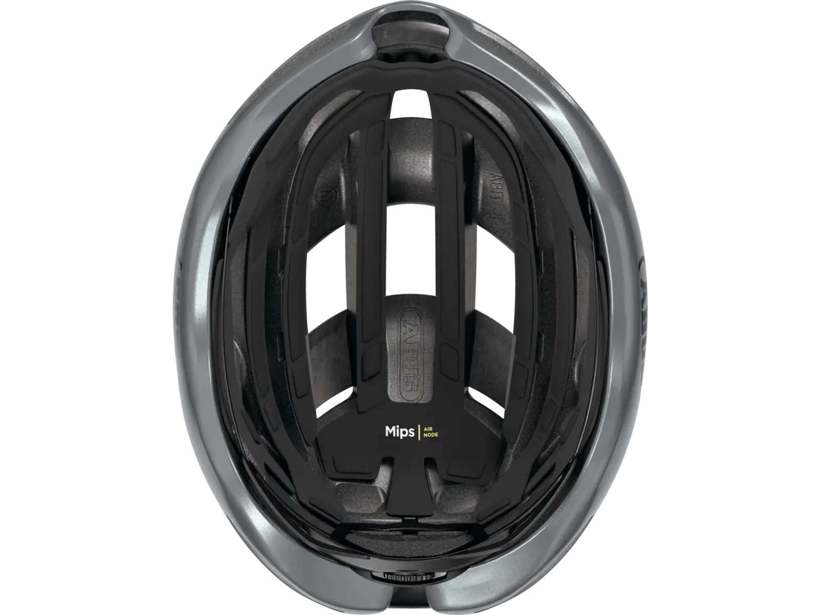 Abus AirBreaker 2.0 MIPS Rennradhelm Graphite Silver