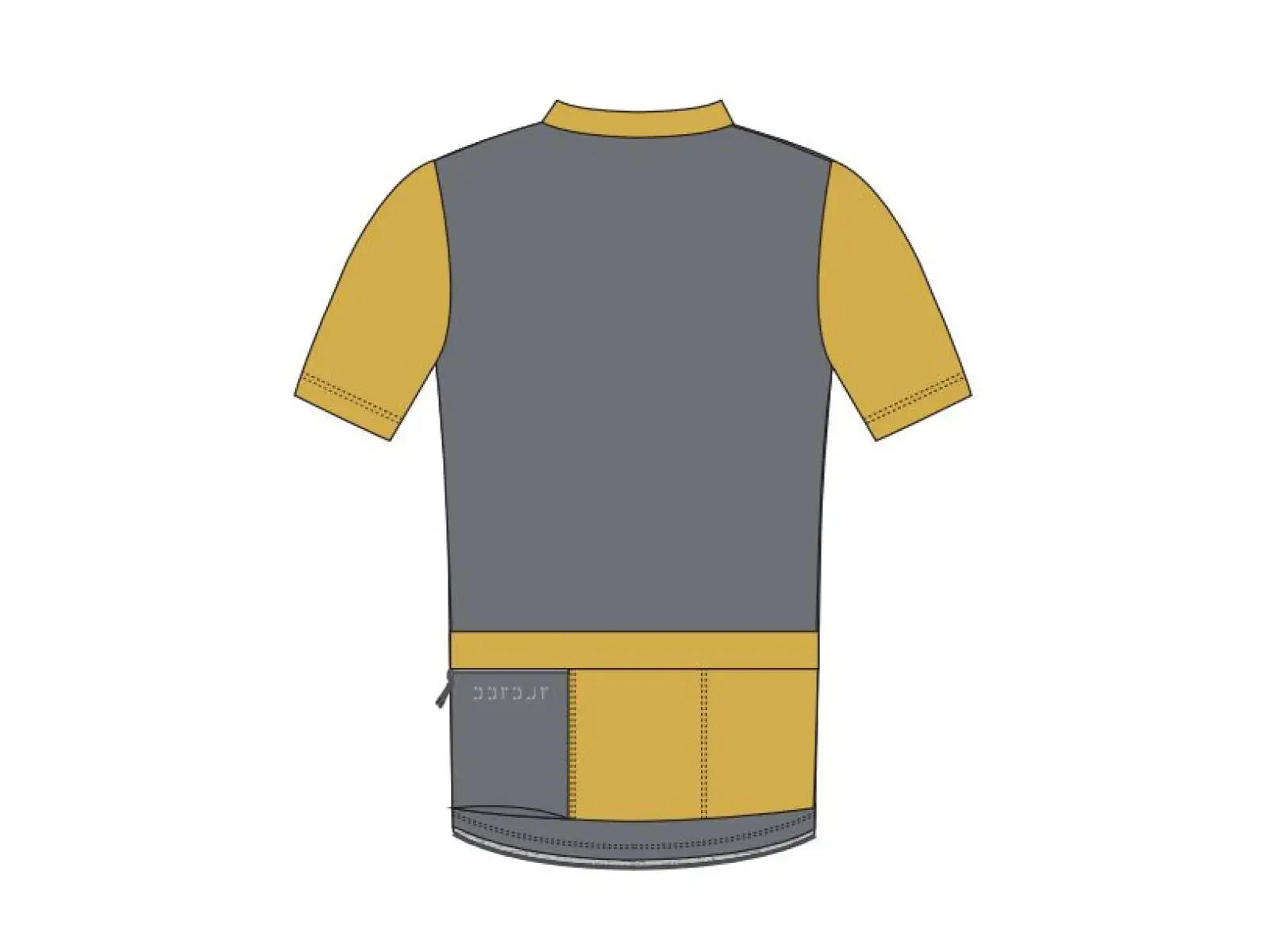 Dotout Stone Herren Kurzarmtrikot ockergelb