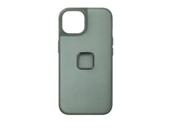 Peak Design Mobile Everyday Case iPhone 14 Tasche für das Handy in Salbei-Farbe.