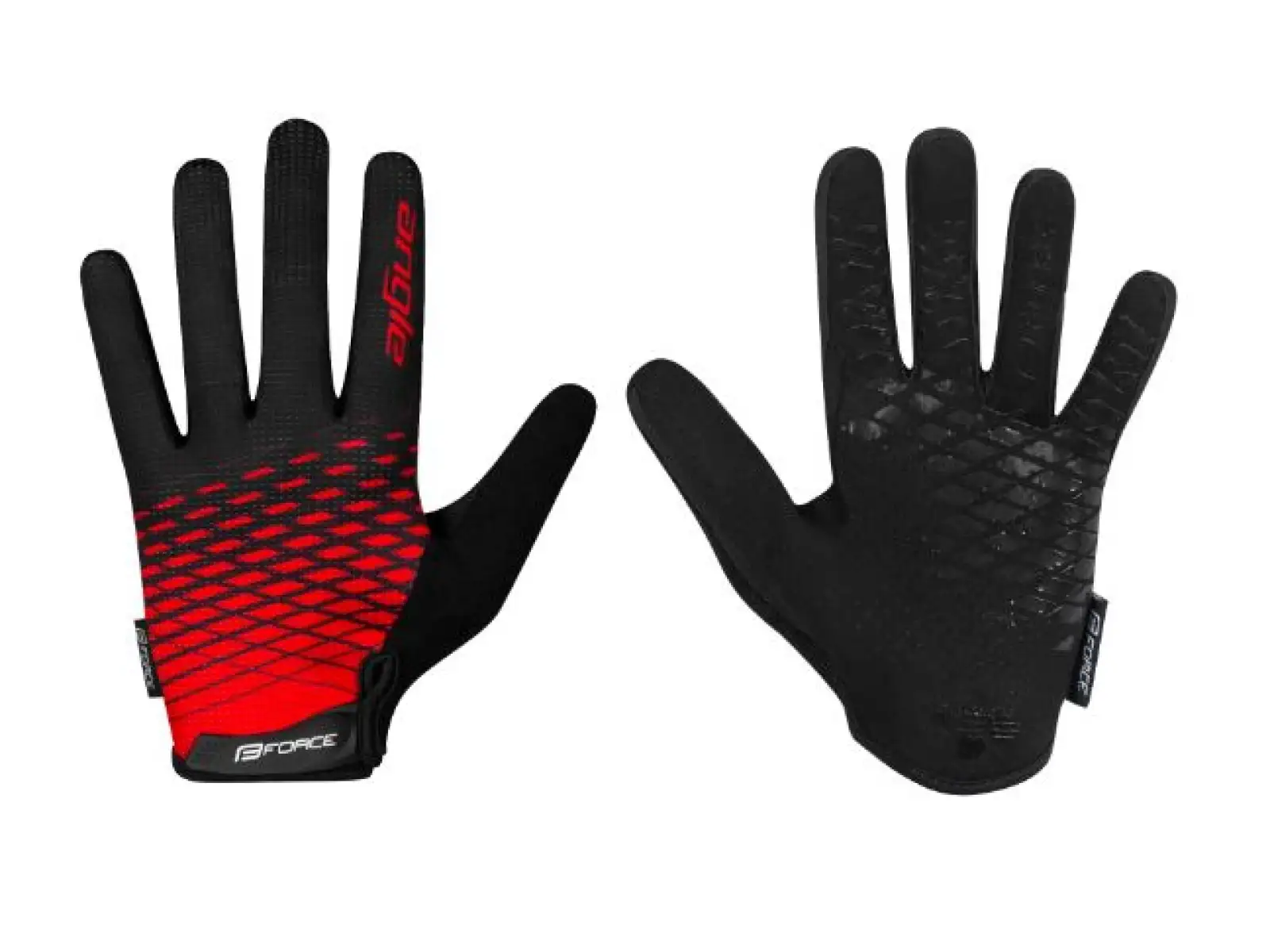 Force Angle MTB Handschuhe rot/schwarz