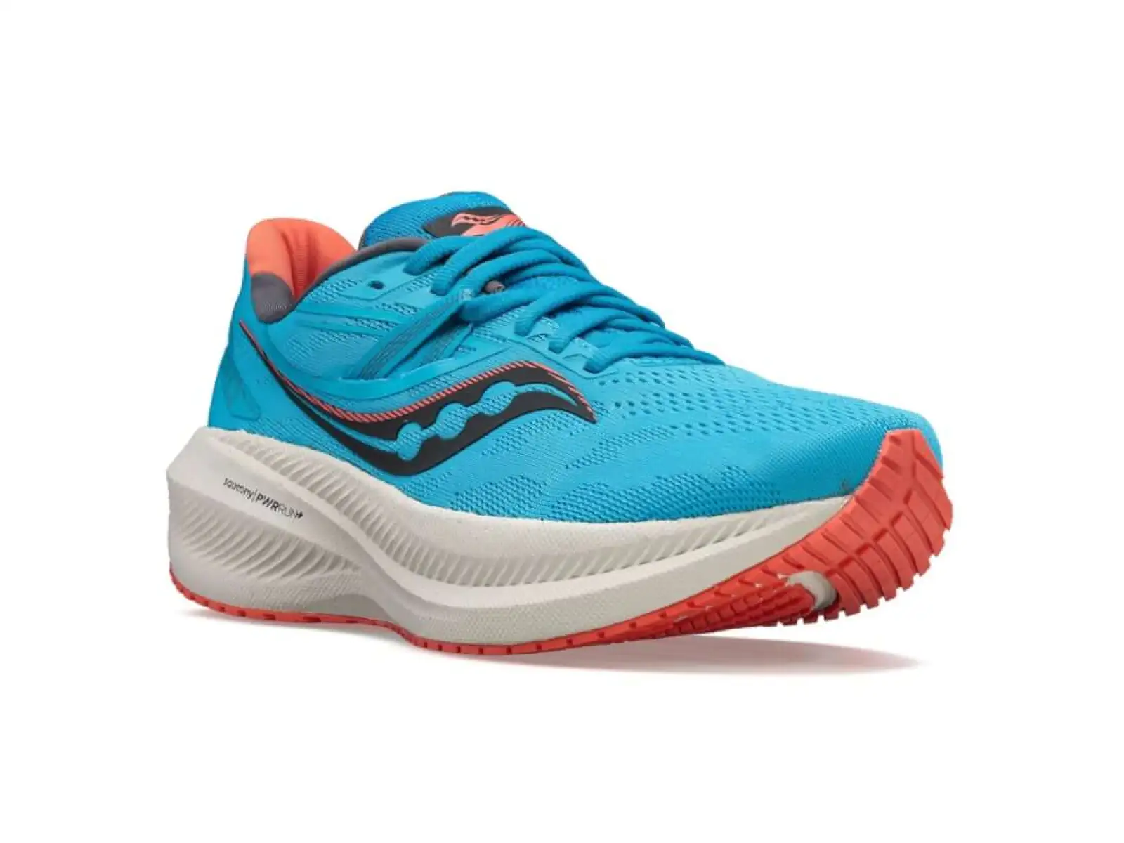 Saucony Triumph 20 Damen Laufschuhe Ozean/Koralle