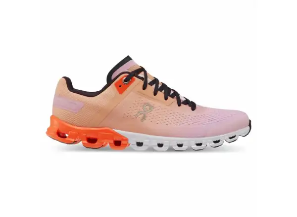 On Cloudflow 3 Damen-Laufschuhe Rose/Fiji