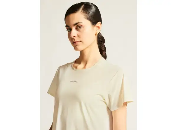 Craft Hypervent Damen-T-Shirt Kurzarm weiß