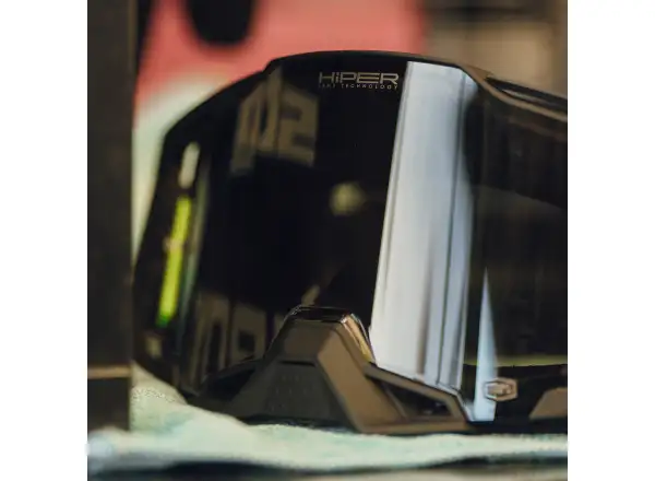 100% Armega Downhill-Brille Tetsumi/HiPER Black Mirror Lens