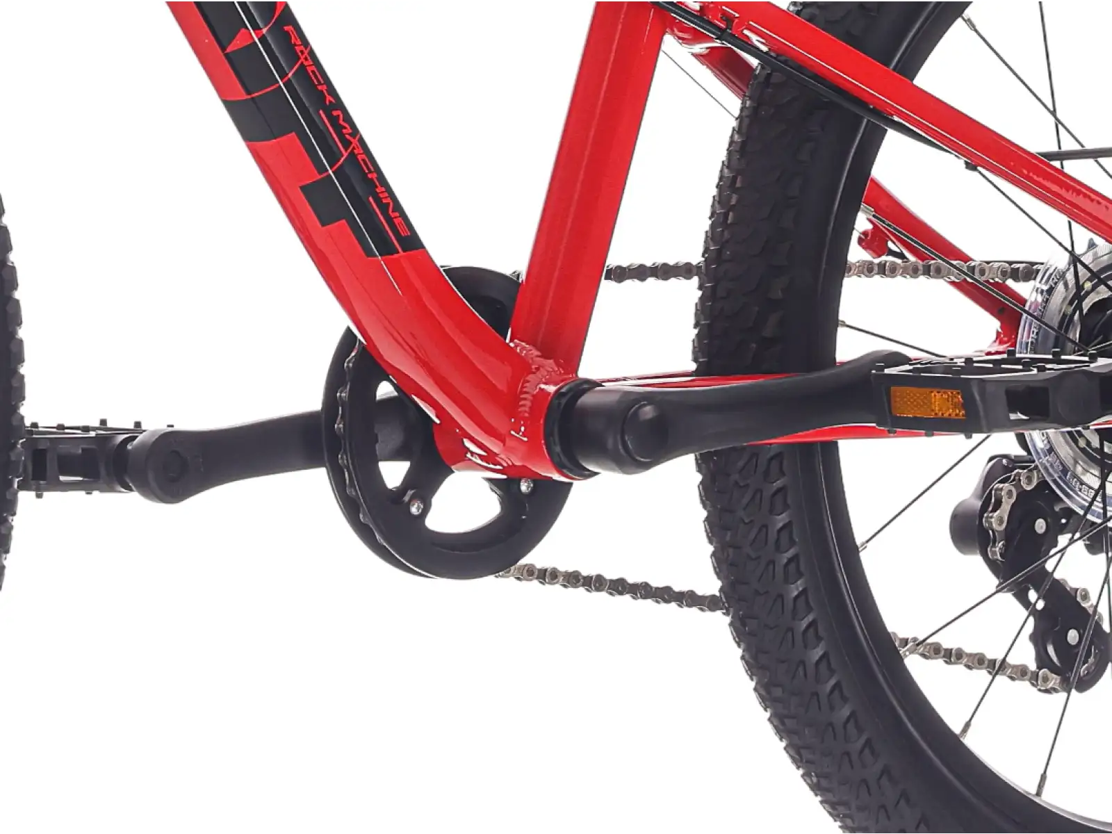 Rock Machine RIFF Jr 20 Kinderfahrrad Gloss Fire Red
