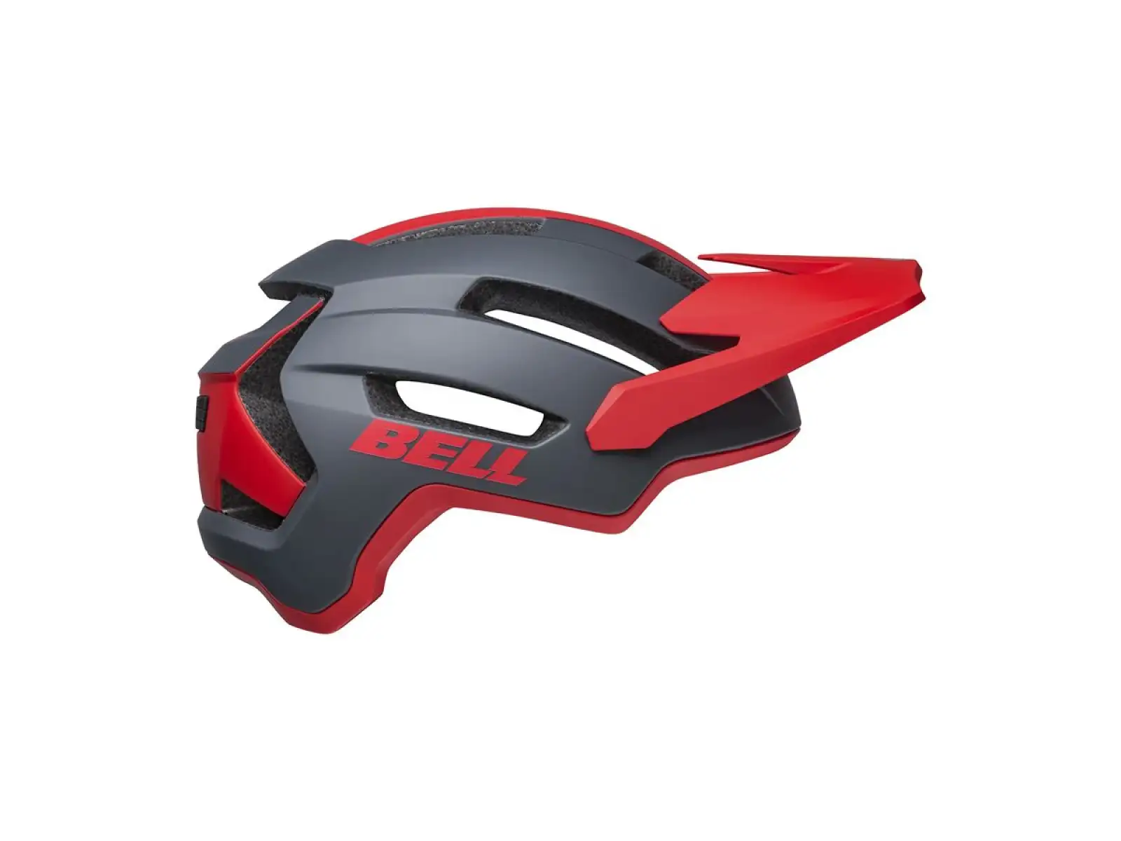 Bell 4Forty Air Mips Helm Mat Gray/Red