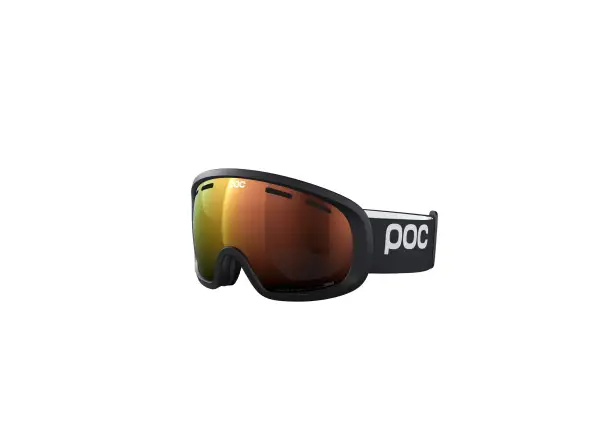 POC Fovea Mid Skibrille Uranium Black/Partly Sunny Orange