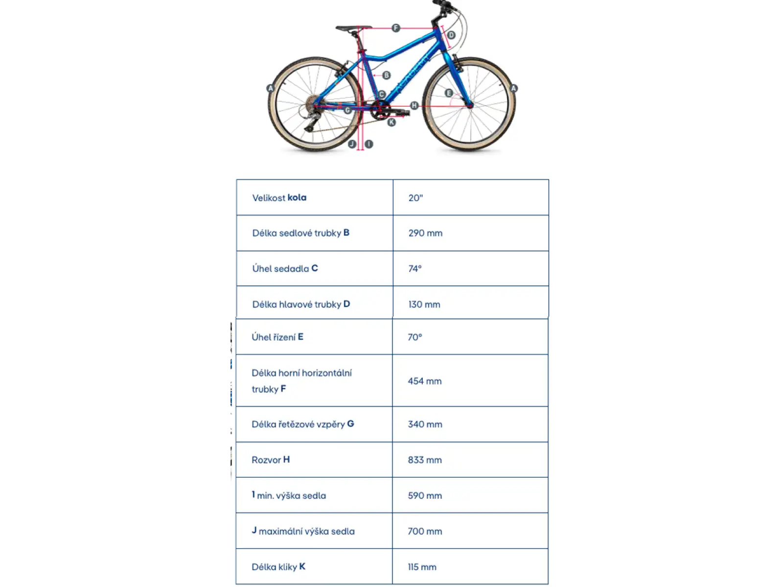 Academy Grade 4 Kinderfahrrad 20" rot