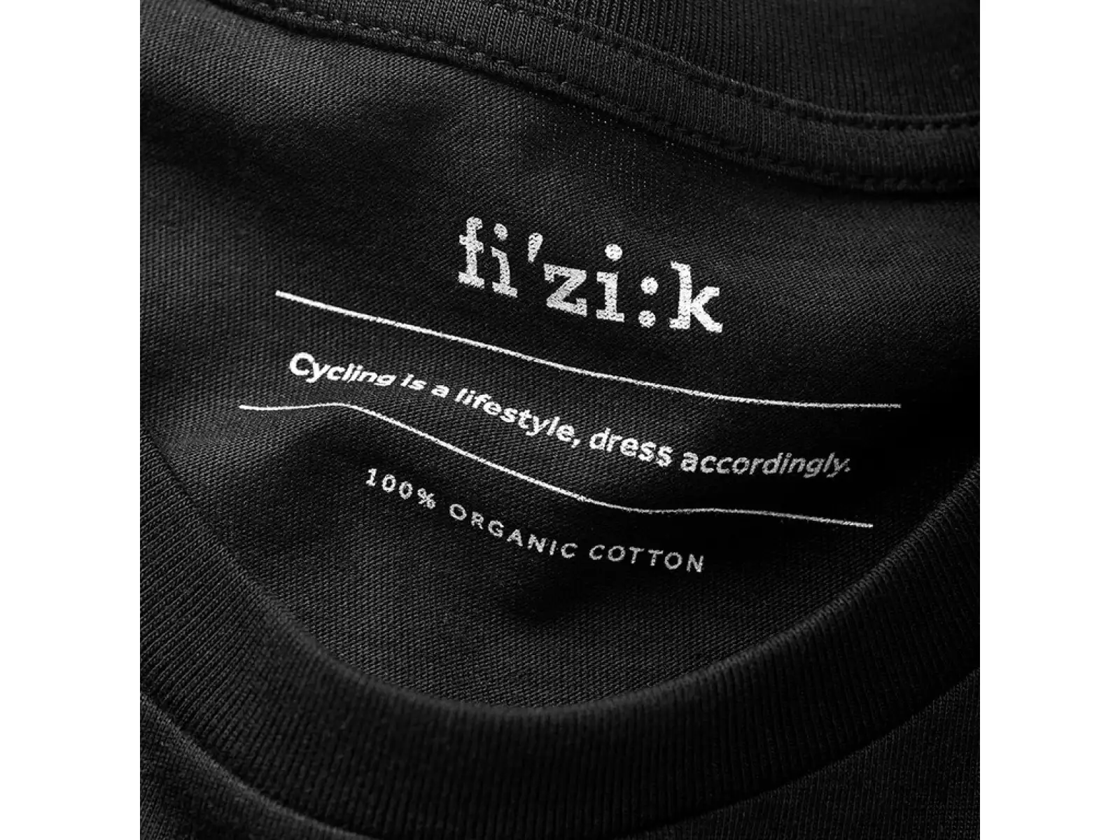 Fizik Logo T-Shirt mit kurzem Ärmel Black