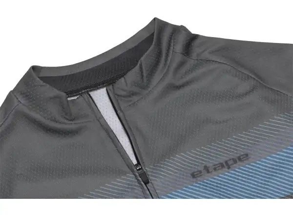 Etape Leader Herren-Trikot kurzarm grau/anthrazit
