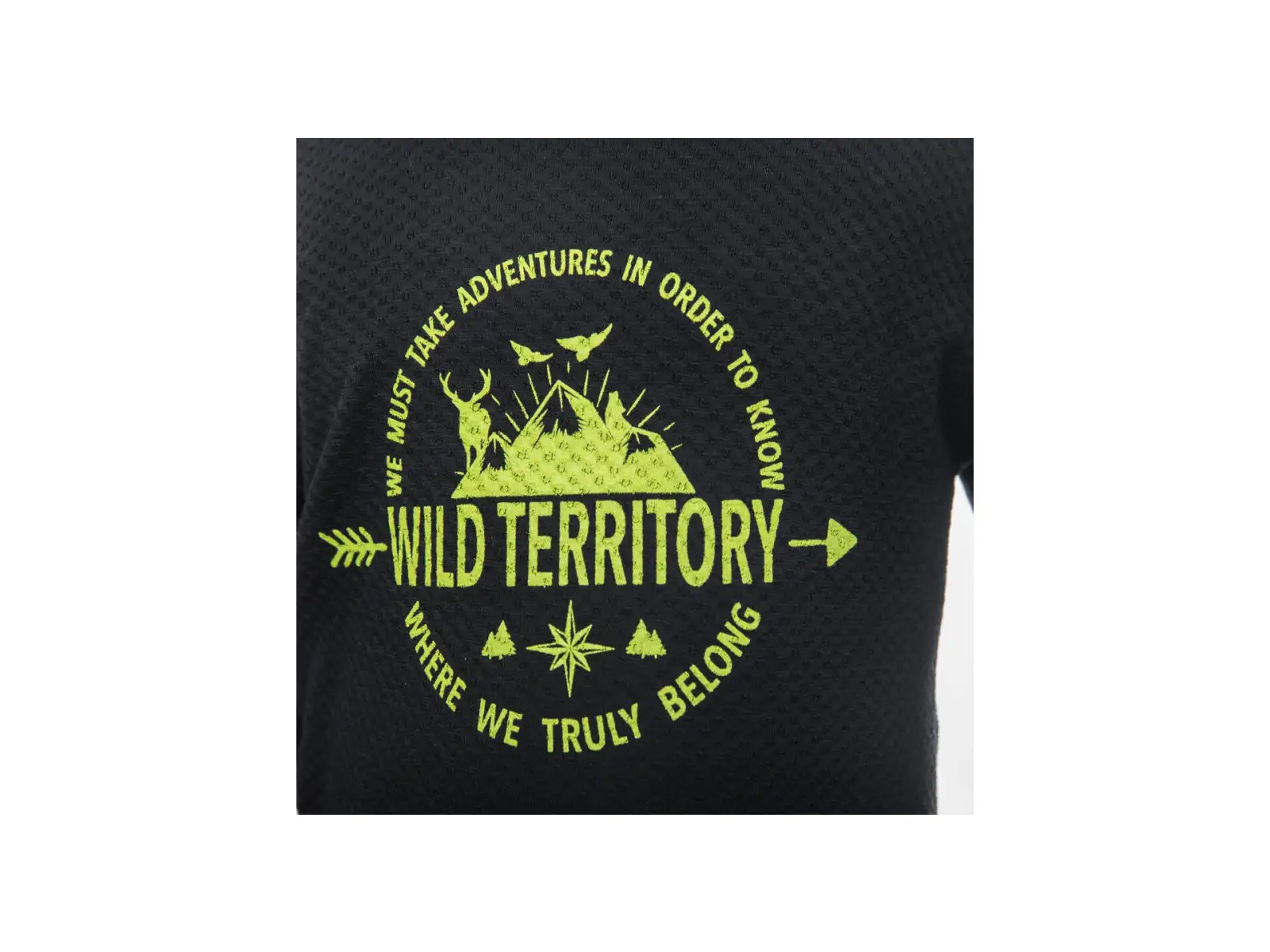 Sensor Merino DF Territory Kinder Langarmshirt schwarz