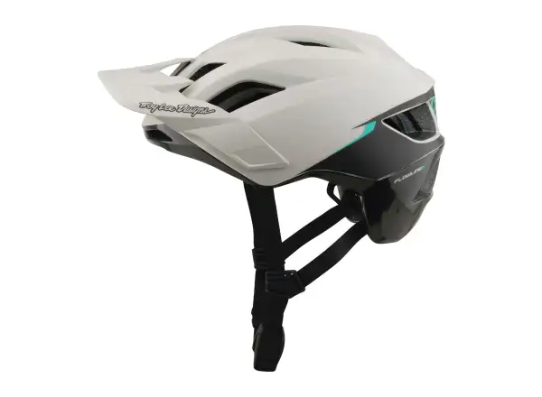 Troy Lee Designs Flowline SE MIPS Helm Stacks Pumice/Real Teal