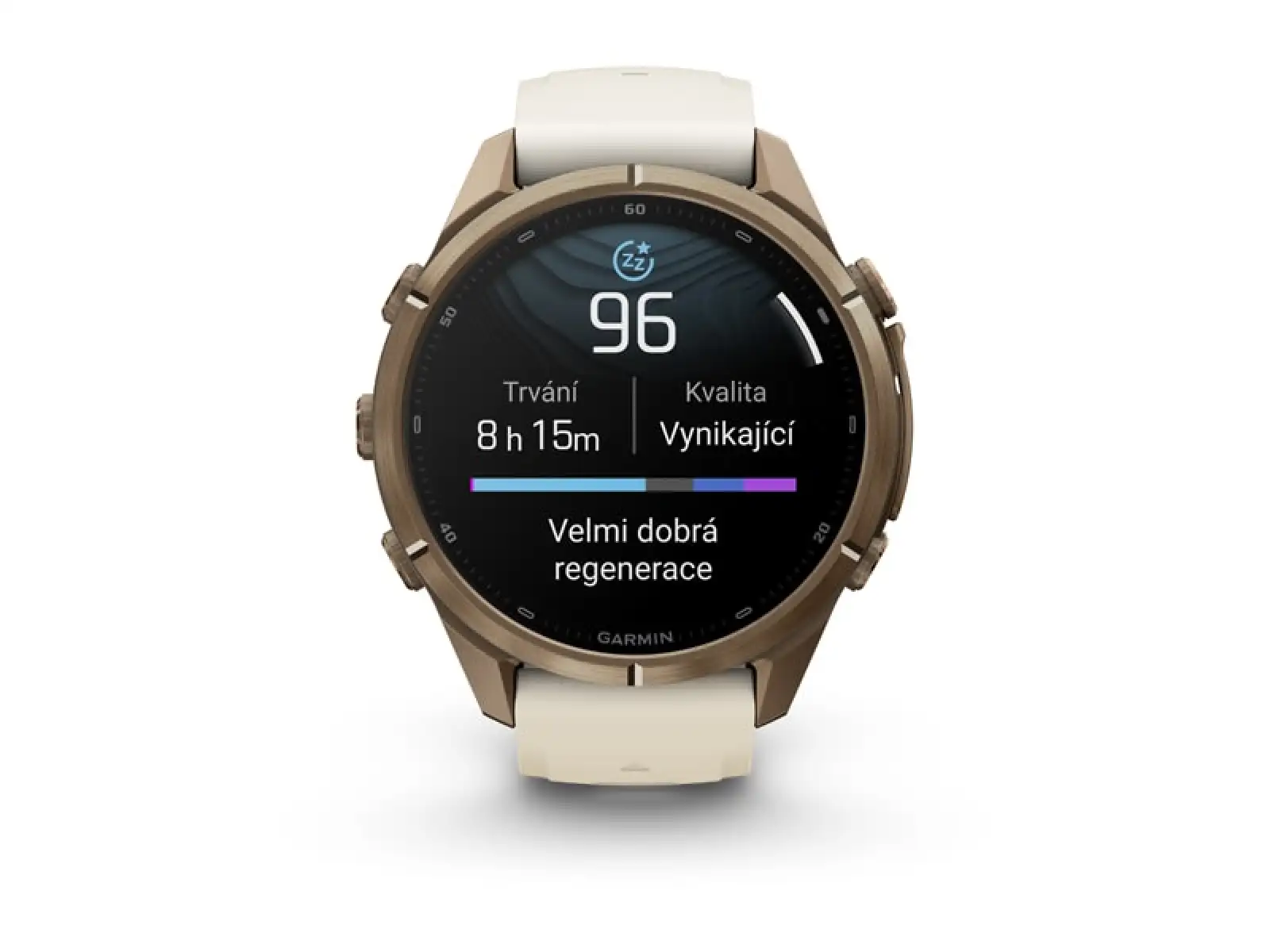 Garmin fenix 9 Pro inReach 43 mm Smartwatch Autumn gold titanium/Cream/french gray