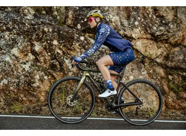Silvini Cantona Damen Radhose mit Einsatz Navy.