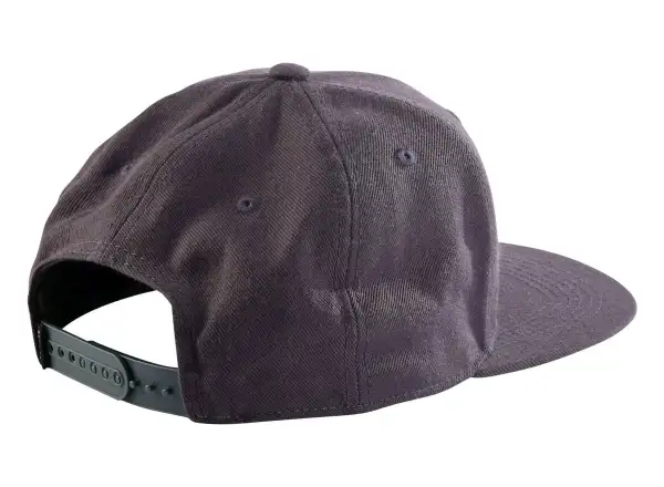 Troy Lee Designs Slice Snapback Kappe Gray/Charcoal