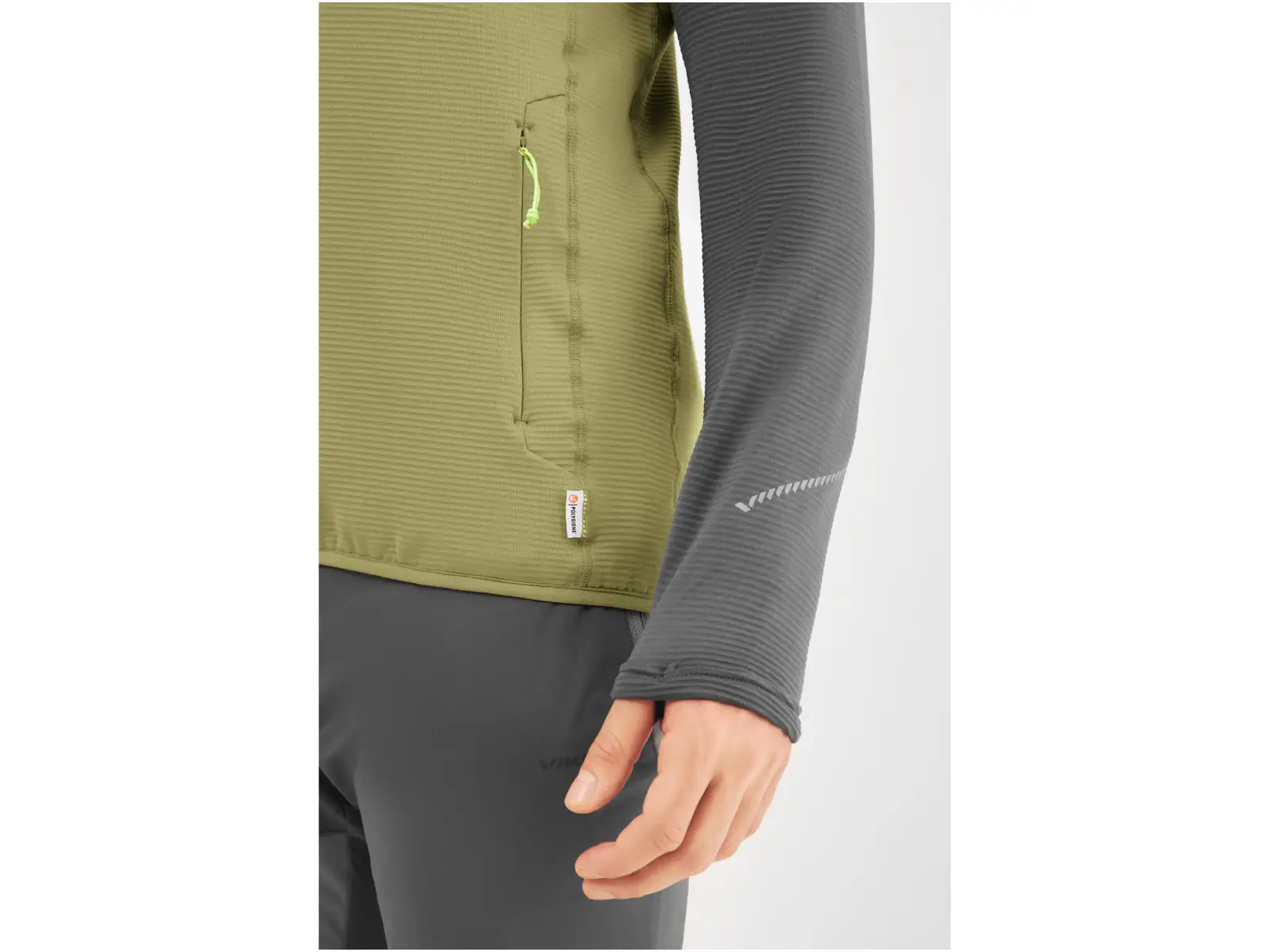 Viking Birger Herren-Sweatshirt Olive/Grey