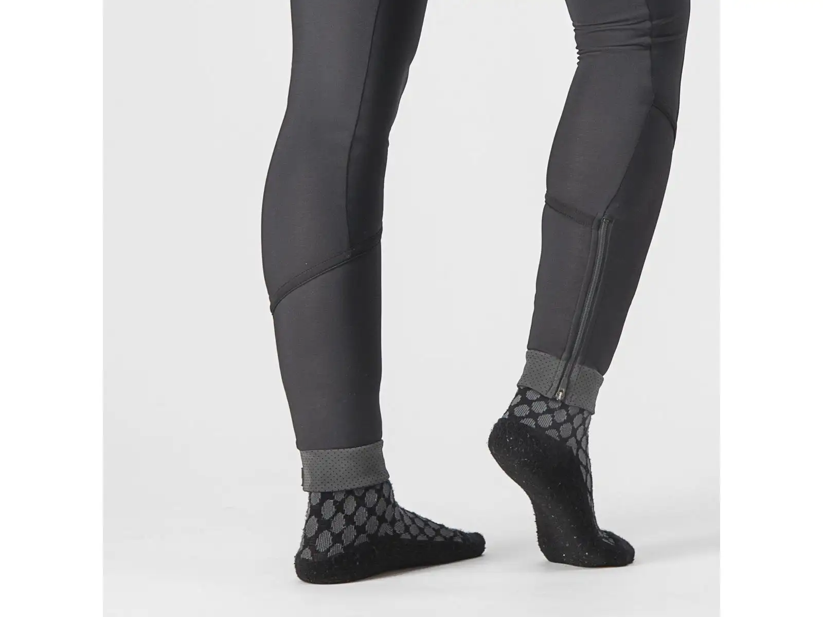 Castelli Velocissima Thermal Damen-Tights schwarz/schwarz Reflex