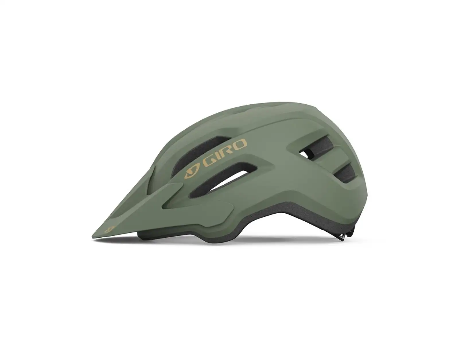 Giro Fixture II Helm Mat Hedge Green
