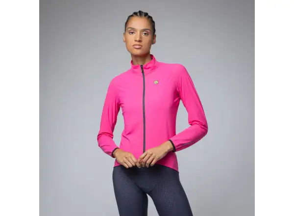 Alé Klimatik Guscio Racing 2.0 Damen Winter-Fahrradjacke Fuchsia