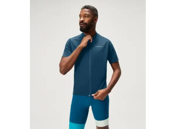 Endura Loop Herren-Trikot Kurzarm Barra Blue
