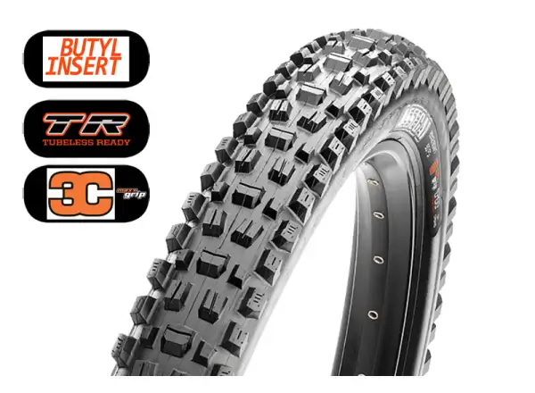 Maxxis Assegai 27,5x2,50" WT TR 3C Maxx Grip DH MTB Reifen aus Kevlar