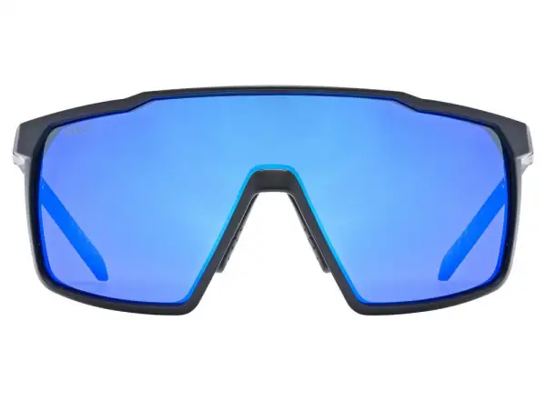 Uvex MTN Perform S Brille Black Matt/Mirror Blue