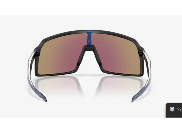 Oakley Sutro Sonnenbrille Matte Black/Crystal Blue/Prizm Sapphire