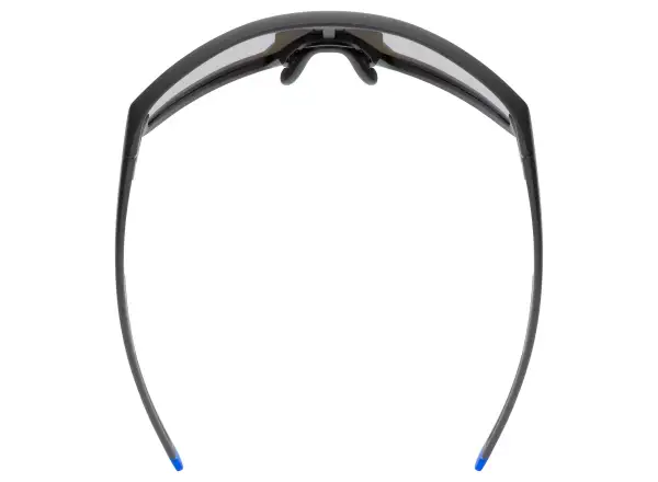 Uvex Skyryse Sonnenbrille Black Matt/Mirror Blue