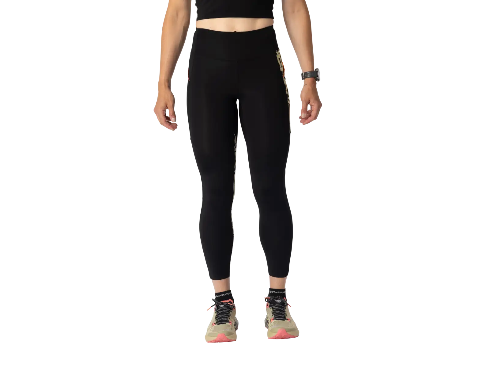 Dynafit Trail 7/8 Damen Laufleggings Black Out/Overcast