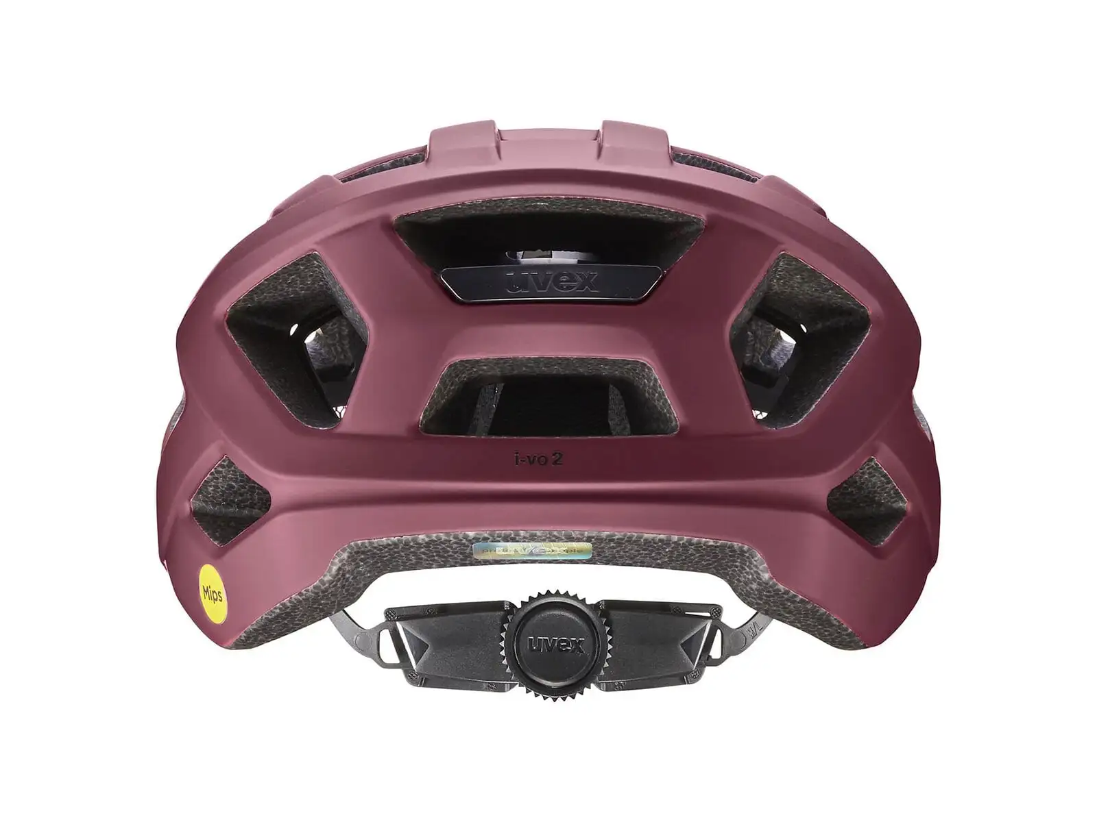 Uvex I-vo 2 Mips Helm Cranberry/Black matt
