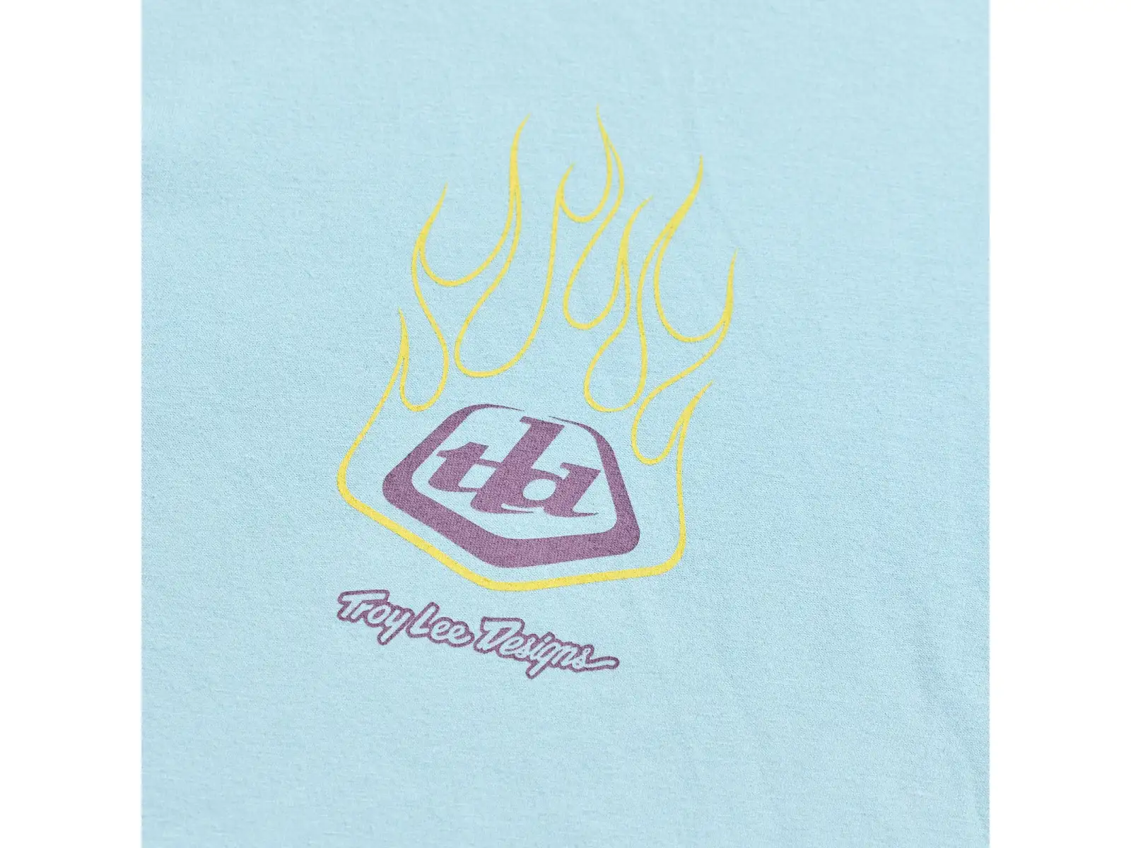 Troy Lee Designs Flame 2 Herren-Trikot langarm Dawn blue