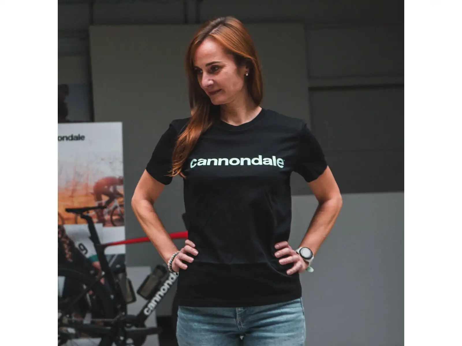 Cannondale Lifestyle T-Shirt Kurzarm Black/Cool Mint