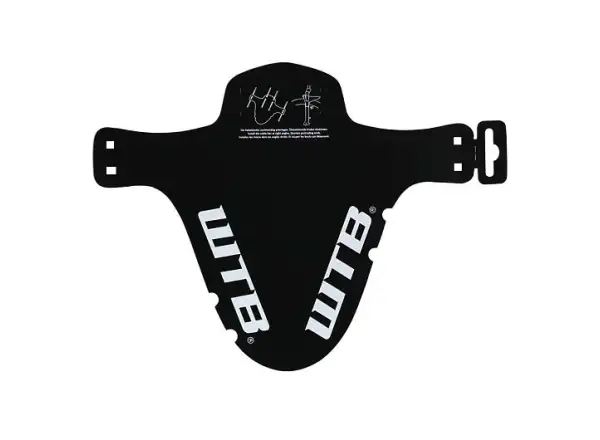 WTB Logo MTB Front Schutzblech Schwarz
