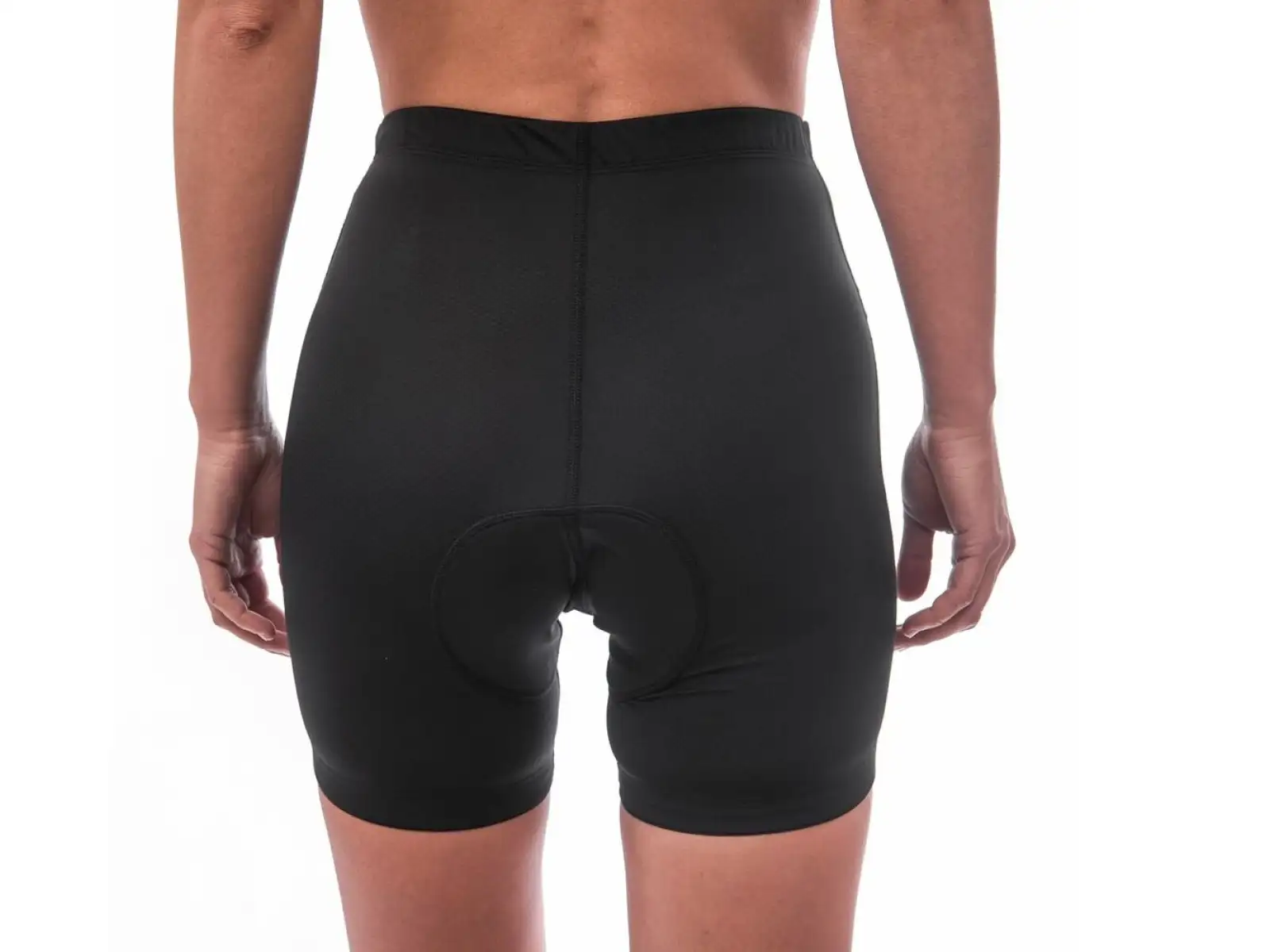 Sensor Cyklo Basic Damen Fahrrdhose mit Polsterung True Black