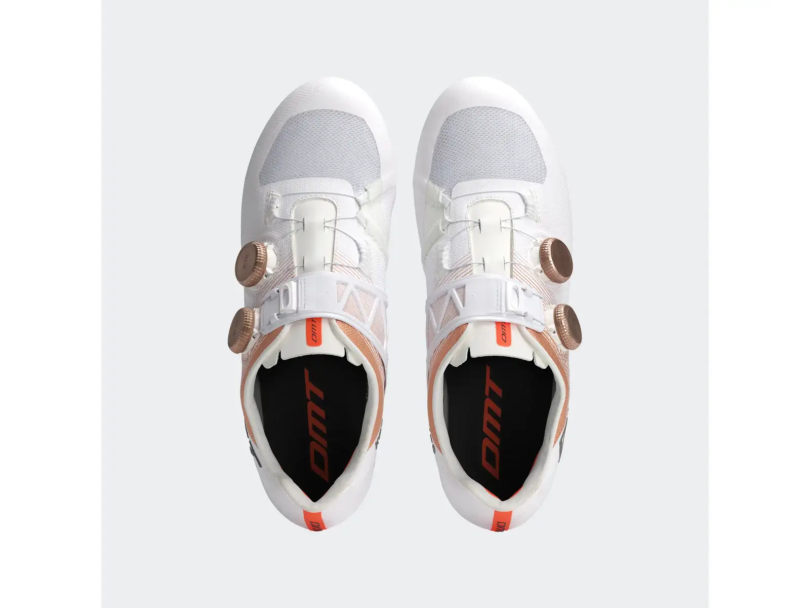DMT KR0 EVO Straßenradschuhe White/Bronze